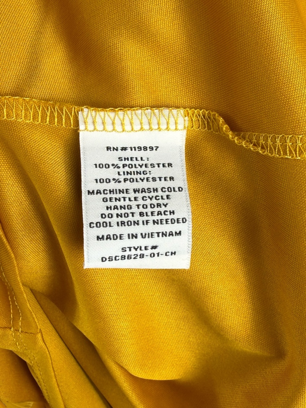 Collective Concepts Remy Dress Stitch Fix L Yellow Blue Floral - Picture 5 of 5